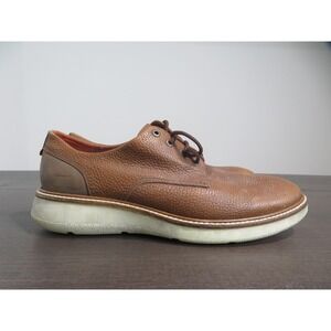 ECCO Aurora Hybrid Shoes Mens Size 11 Brown Pebble Leather Lace Up Oxford